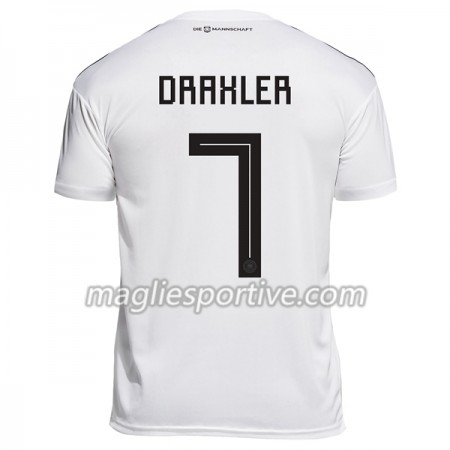 Completo Calcio Germania Draxler 7 Divisa Prima Mondiali 2018